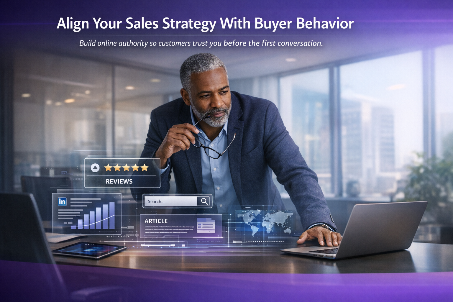Build online authority so customers trust you before the first conversation.
