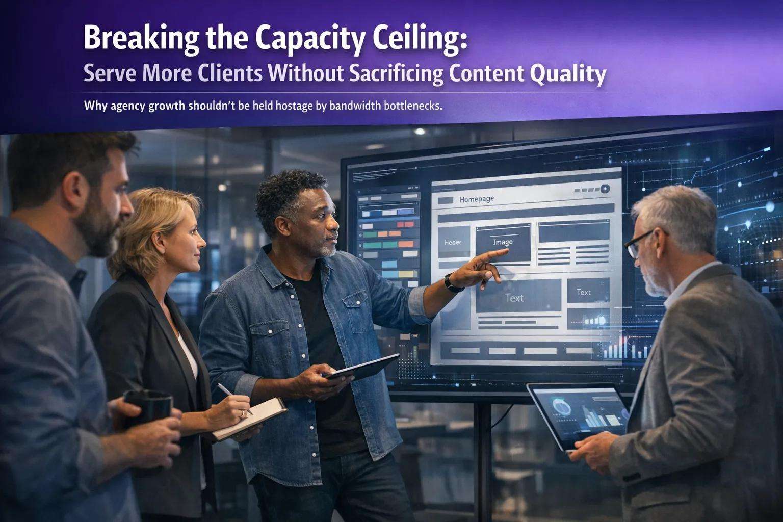 Why agency growth shouldn’t be held hostage by bandwidth bottlenecks.