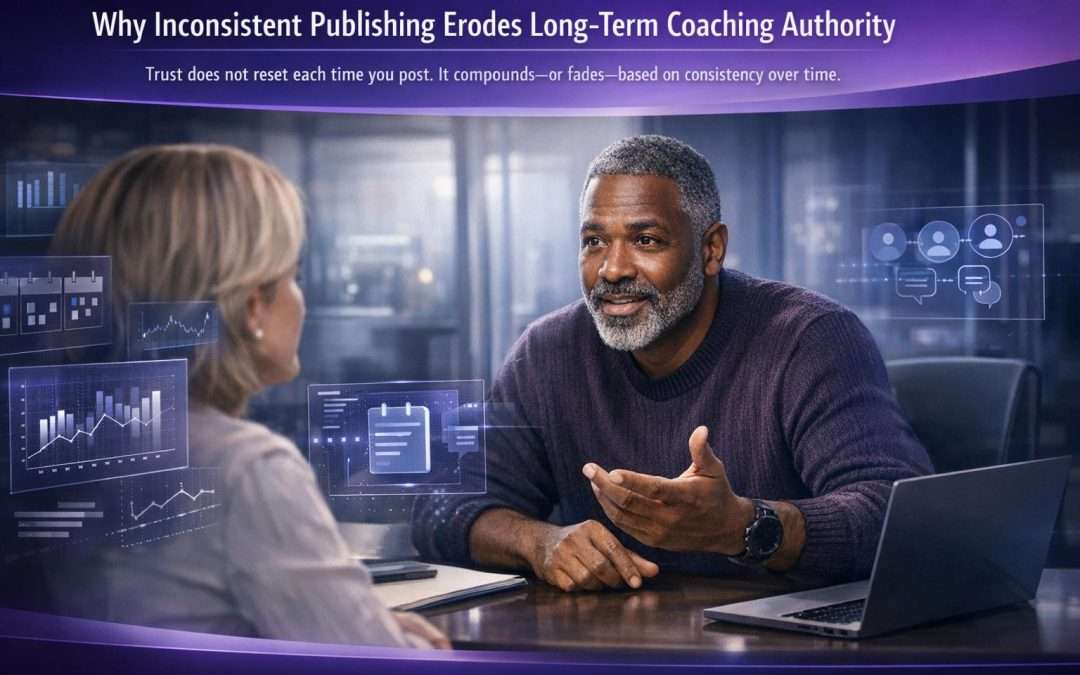 Why Publishing Gaps Erode Coaching Authority
